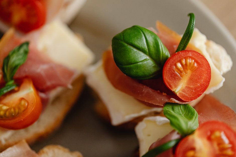 Warm Truffle & Cheese Crostini